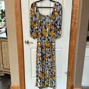 L Space Floral Maxi Dress Medium